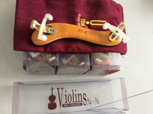 FOM ME-032/035 Wood 3/4-4/4 Collapsible Violin Shoulder Rest Professional Violin Shoulder Rest