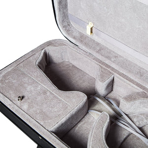 SKY QF14 Oblong Lightweight 16'' Viola Case with Hygrometer Black/Grey