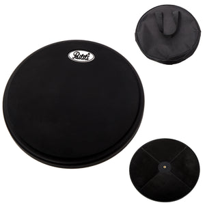 PAITITI 8 Inch Portable Practice Drum Pad with Carrying Bag