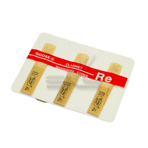 Flying Goose Clarinet Reeds Strength 2.5, Pack of 5