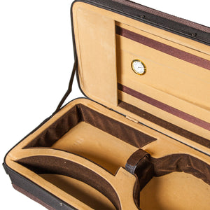 SKY QF27 Oblong Shape Lightweight Violin Case with Hygrometer