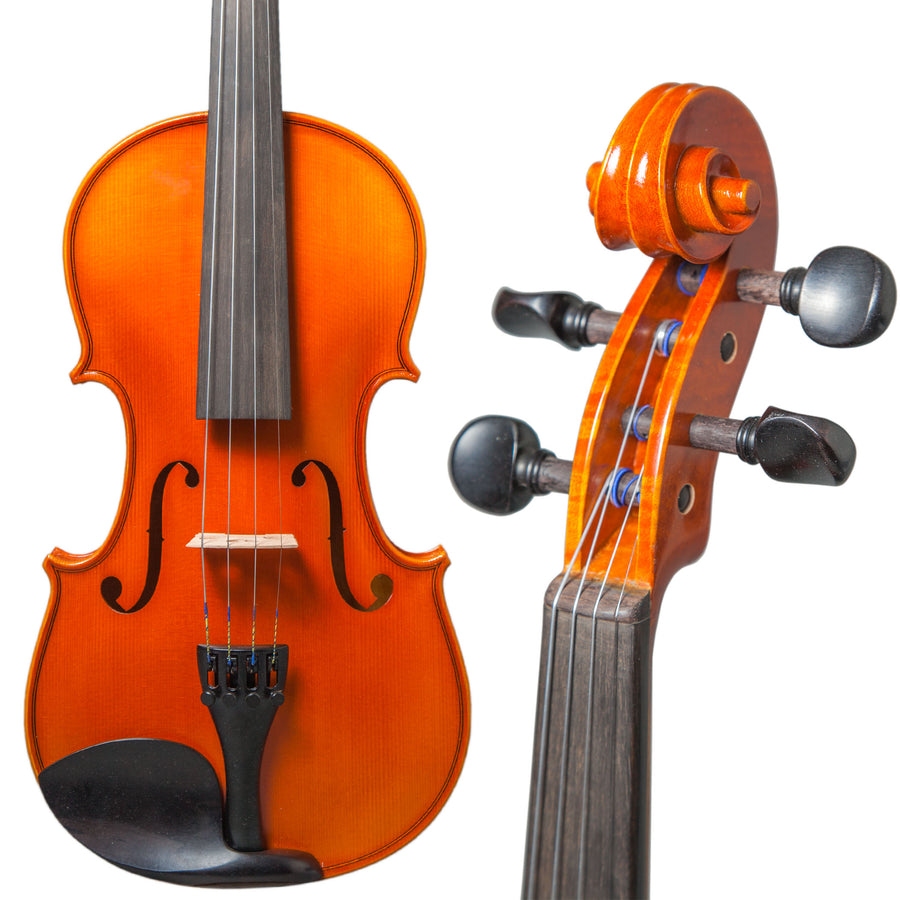 Paititi Intermediate Level Plus Hand Made Violin Highly Flamed Ebony Parts Package