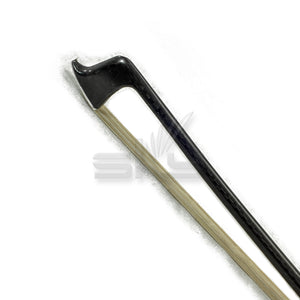 SKY 4/4 Violin Bow Satin Patterned Carbon Fiber Round Stick Silver Fleur De Lys Frog