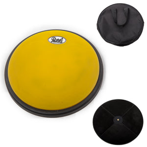 PAITITI 8 Inch Portable Practice Drum Pad with Carrying Bag
