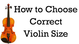 Violin & Viola & Cello Size Chart