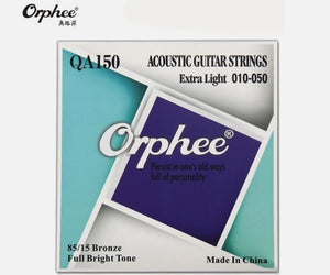 Orphee 85/15 Phosphor Bronze Acoustic Guitar String QA150/160/170