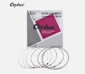 Orphee Hexagonal Steel Core Electric Guitar String QE23/25/29