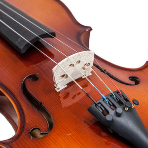 Sky Solid Wood Viola Outfit with Lightweight Case, Bow and Rosin (12-16.5'')