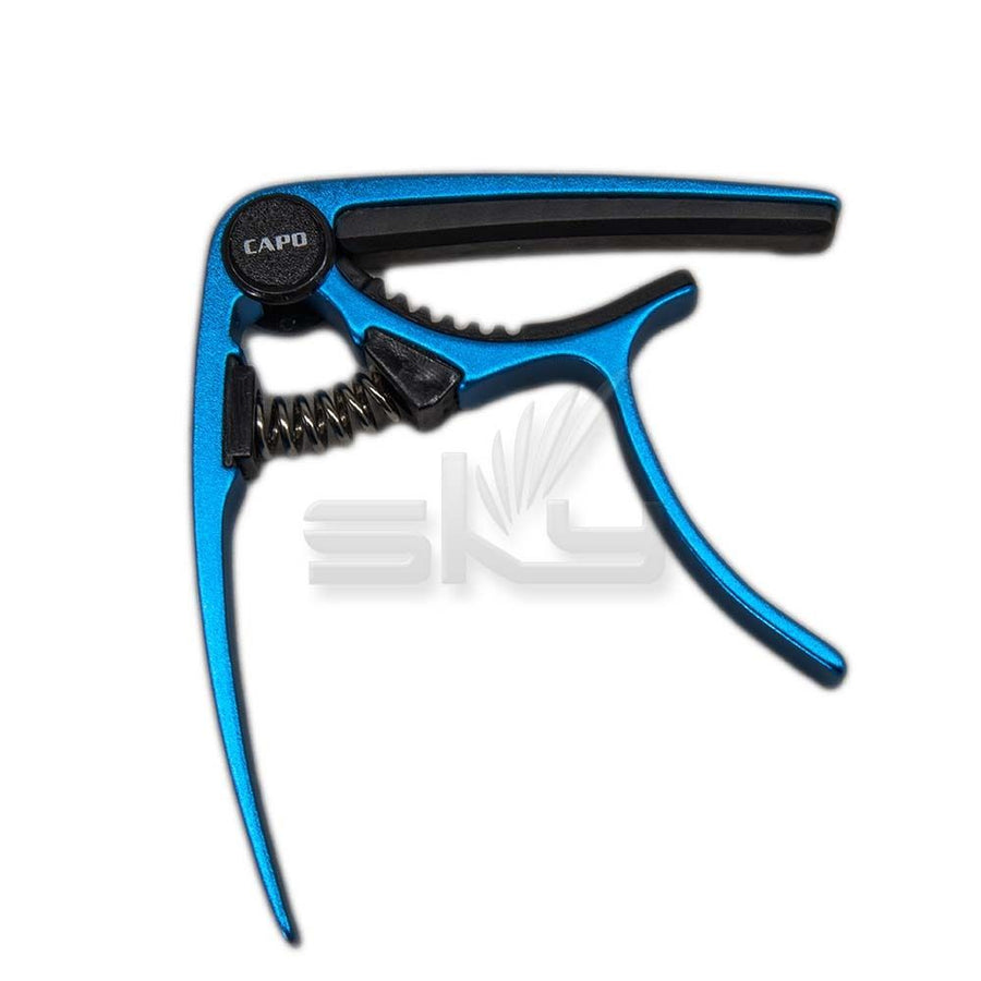 SKY Acoustic Electric Guitar Metal Quick Change Trigger Key Capo Multiple Colors