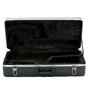 Lightweight ABS Case for Modern Standard Alto Saxophone, Black