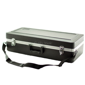 Lightweight ABS Case for Modern Standard Alto Saxophone, Black
