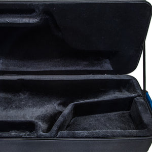 Paititi Lightweight Alto Saxophone Case, Strong, Durable with Backpack Straps Black/Blue