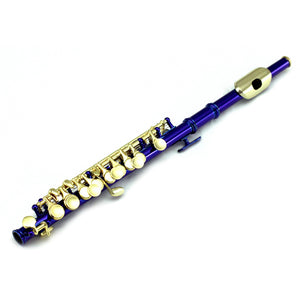 Sky(Paititi) Band Approved Blue Lacquer Plated Piccolo Key of C Starter Kit
