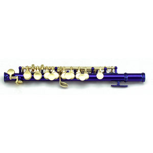 Sky(Paititi) Band Approved Blue Lacquer Plated Piccolo Key of C Starter Kit