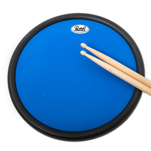 PAITITI 10 Inch Portable Practice Drum Pad with Carrying Bag