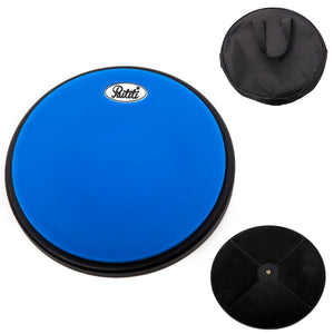 PAITITI 8 Inch Portable Practice Drum Pad with Carrying Bag