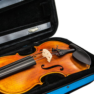 SKY Classic Violin Triangle Case Lightweight Blue Color Full Size