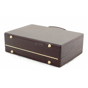 Professional Replacement Case for Bb Clarinet Imitation of Leather (Red or Black)