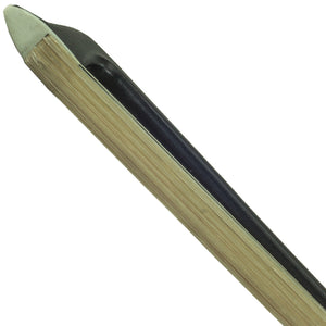 SKY 4/4 Violin Bow Satin Carbon Fiber Round Stick Mongolian Horsehair with Double Pearl Eye