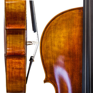 Paititi PT200 Solid Wood Ebony Fitted 4/4 Professional Acoustic Cello Kit