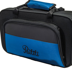 Paititi Lightweight Bb Clarinet Case, Backpackable, Shoulder Strap with Exterior Pocket