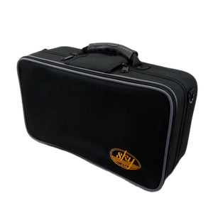 Sky Bb Clarinet Lightweight Case with Shoulder Strap Exterior Pocket