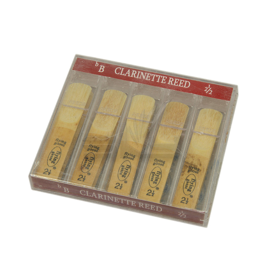 Flying Goose Clarinet Reeds Strength 2.5, Pack of 10