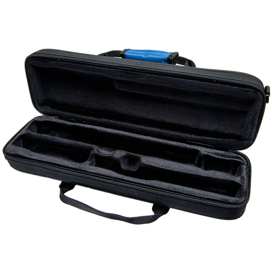Paititi Lightweight C foot Flute Case, Exterior Packet with Detachable Shoulder Strap