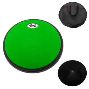 PAITITI 8 Inch Portable Practice Drum Pad with Carrying Bag