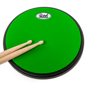 PAITITI 8 Inch Portable Practice Drum Pad with Carrying Bag