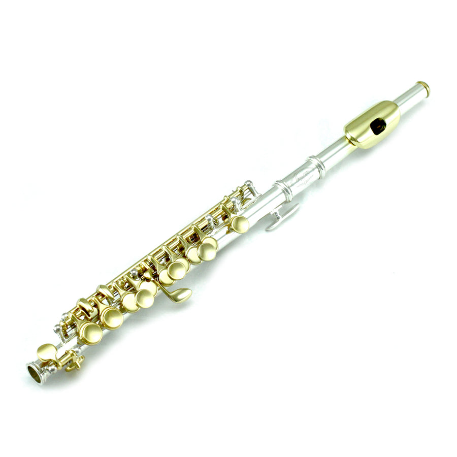 Sky(Paititi) Band Approved Silver Plated Gold Key Piccolo Key of C Starter Kit