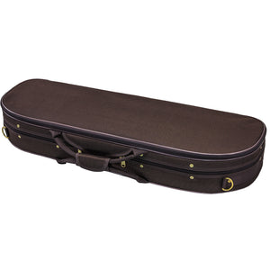 Sky Violin Halfmoon Case HM01 Lightweight with Hygrometer Black/Brown Khaki