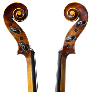 Paititi 4/4 Full Size PTVNHY100 Premium Hand Carved Ebony Fitted Violin