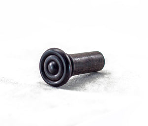 Ebony Violin Parts Set 4/4 Size Flame Pattern Tailpiece Endpin Peg Chinrest
