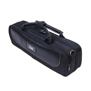 Paititi Genuine Leather B/C Flute Lightweight Case with Shoulder Strap