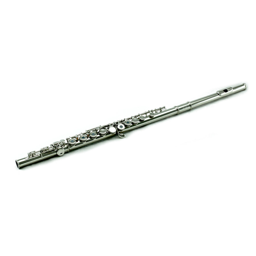 Sky C Foot Flute Nickel Open Hole Band Approved