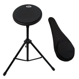 PAITITI 8 Inch Portable Practice Drum Pad with Stand and 7A Sickes