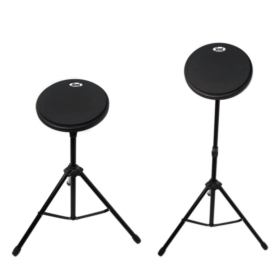 PAITITI 8 Inch Portable Practice Drum Pad with Stand and 7A Sickes