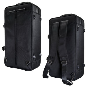 Paititi PTTRLW102 Lightweight Trumpet Case Strong with Backpack Straps, Black/Yellow