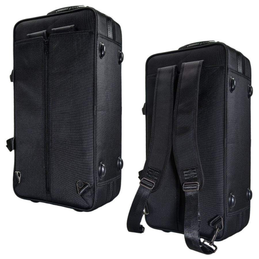 Paititi PTTRLW102 Lightweight Trumpet Case Strong with Backpack Straps, Black/Yellow