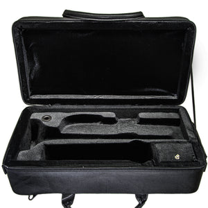 Paititi PTTRLW102 Lightweight Trumpet Case Strong with Backpack Straps, Black/Yellow