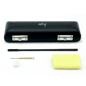 Sky(Paititi) Band Approved Green Lacquer Plated Piccolo Key of C Starter Kit