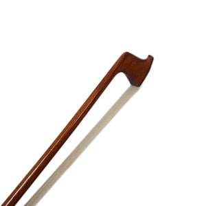 Sky 4/4 Full Size Violin Bow Brazil Wood Mongolian Horsehair Round Stick White Ox Horn Artist Frog