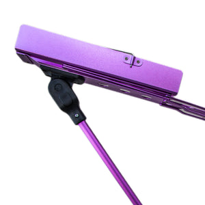 Paititi Brand New Strong Durable Adjustable Folding Music Stand Purple