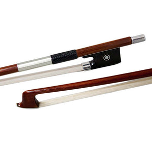 Sky 4/4 Full Size Pernambuco Violin Bow with Silver Part Double Pearl Eye
