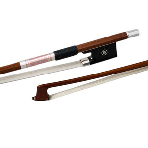 Sky 4/4 Full Size Pernambuco Violin Bow with Silver Part Double Pearl Eye