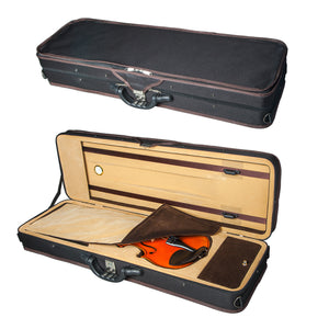 SKY QF27 Oblong Shape Lightweight Violin Case with Hygrometer
