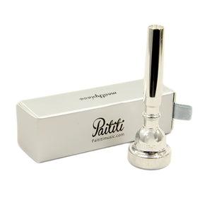 Paititi Gold/Silver Plated Classic/Rich Tone Bb 1C/3C/5C/7C Trumpet Mouthpiece