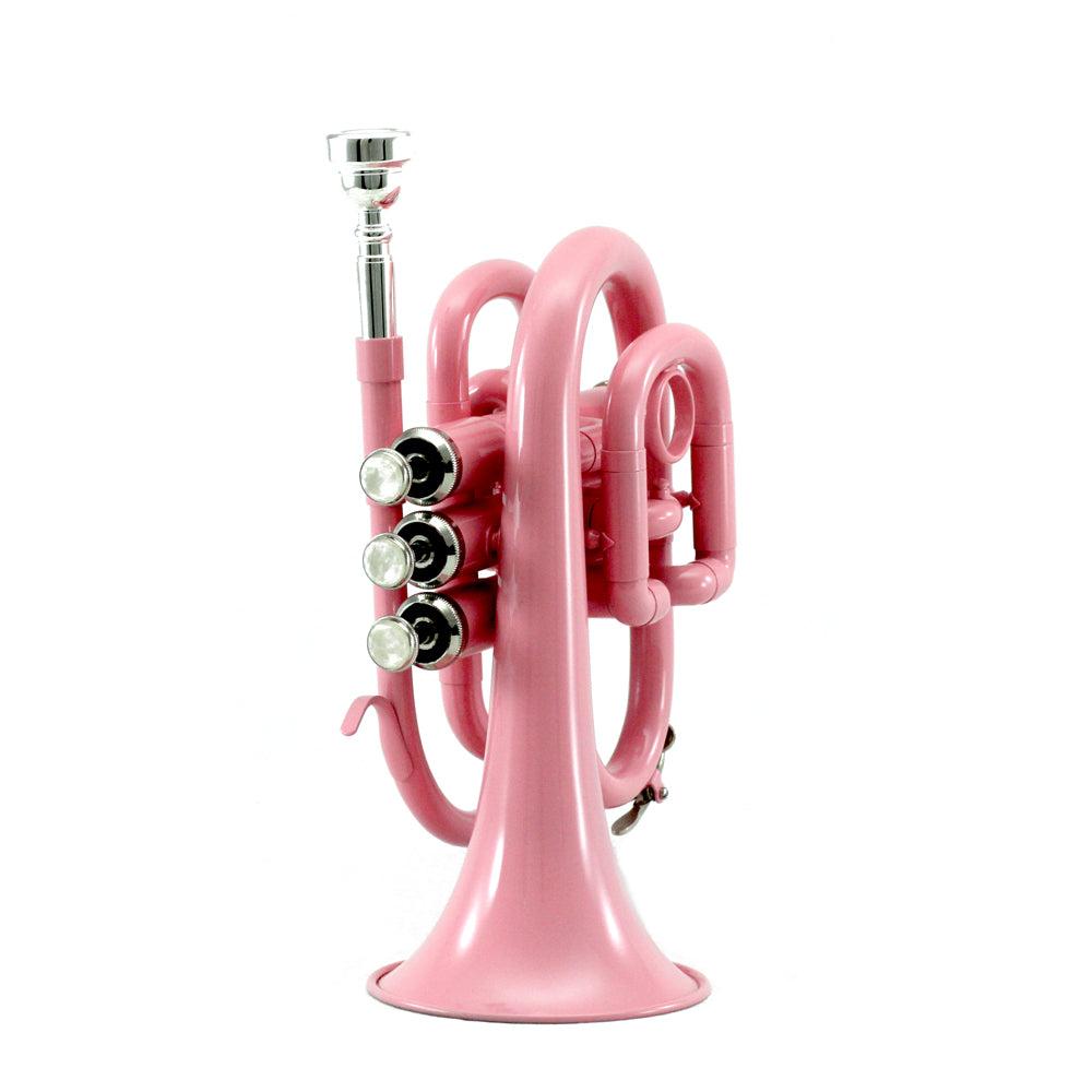 Pink toy trumpet deals