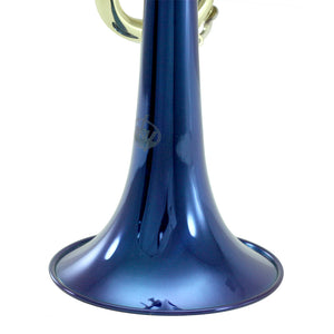 Sky Band Approved Blue Lacquer Plated Brass Bb Trumpet Guarantee Top Quality Sound